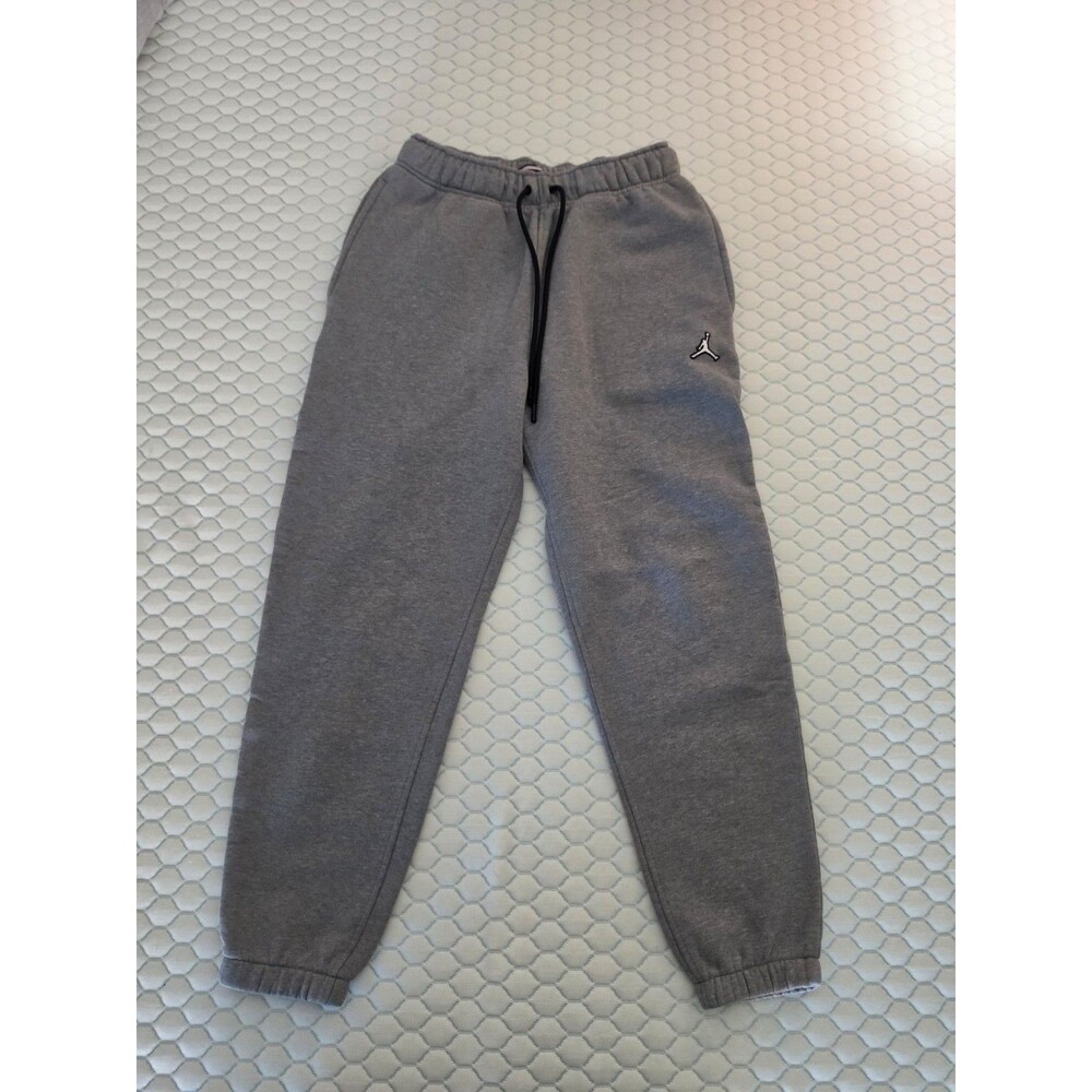 Jordan Sweatpants Mens S Gray Jumpman Fleece Joggers